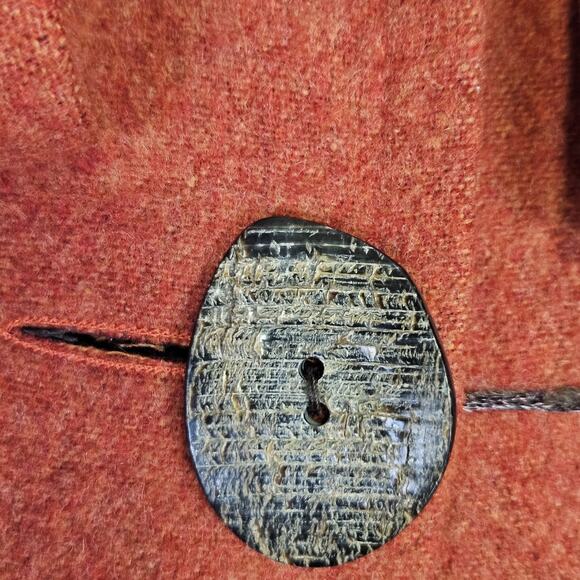 VTG Womens M Blazer Wool Jacket 80s Canvasbacks Abstract Art To Wear Lagenlook - Picture 8 of 16